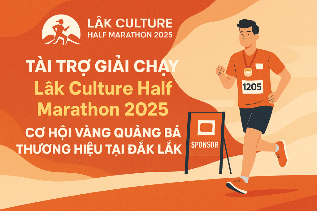 Tài trợ Giải Marathon Đăk Lăk 2025