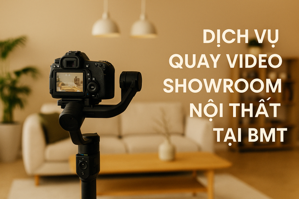 SHOWROOM VIDEO DỊCH VỤ QUAY NỘI THẤT TAI BMT