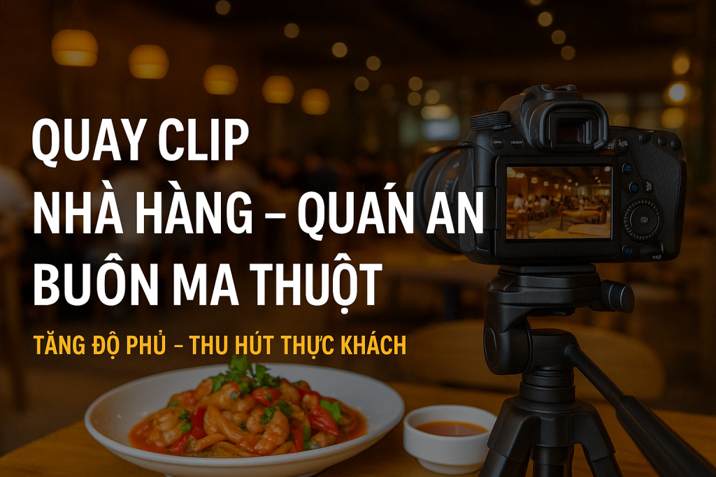 Quay clip nhà hàng quán ăn BMT